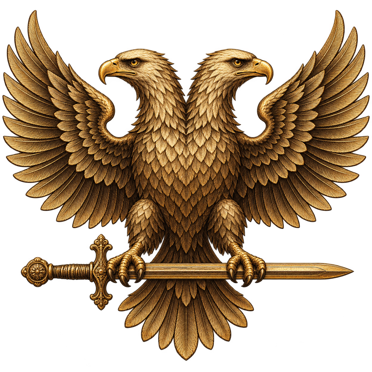 Stilizovani dvoglavi orao